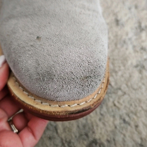 Dr. Martens Mens Gray Suede Manton Desert 2 Eye Boot 11 - Picture 14 of 14